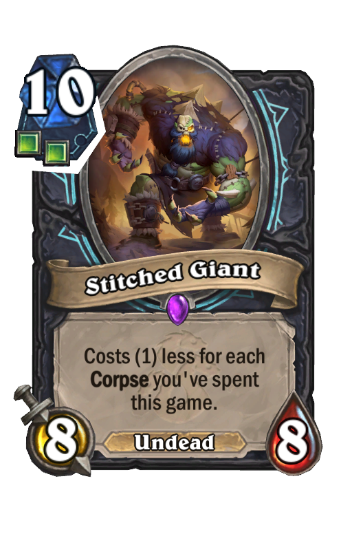 Stitched Giant Hearthstone kártya