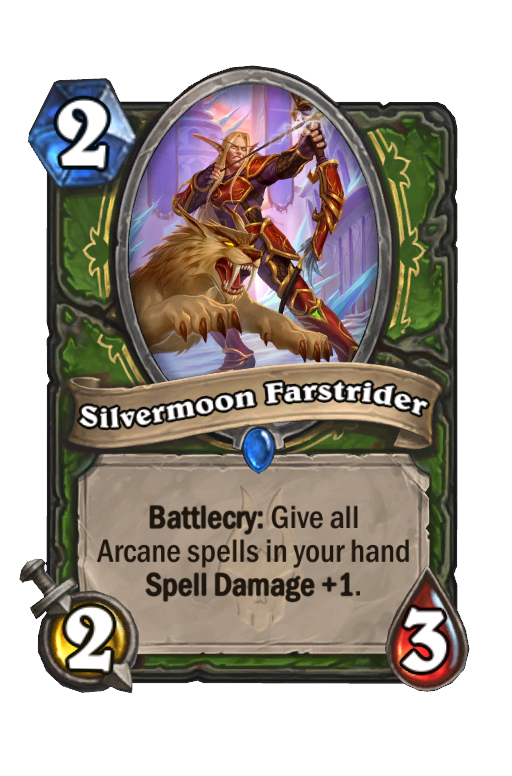 Silvermoon Farstrider Hearthstone kártya