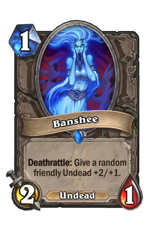 Banshee Hearthstone kártya