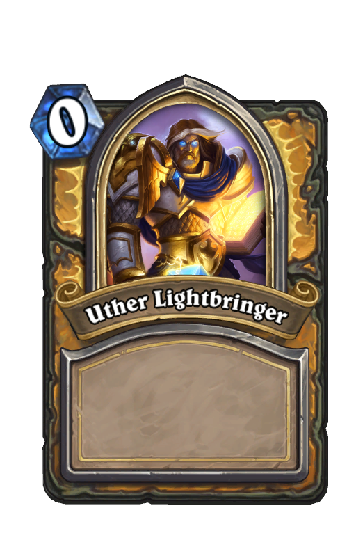 Uther Lightbringer Hearthstone kártya