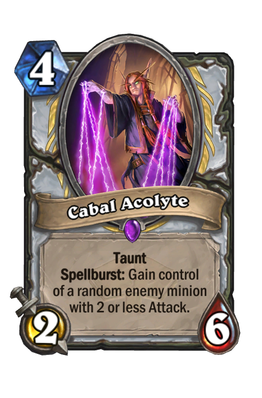 Cabal Acolyte Hearthstone kártya