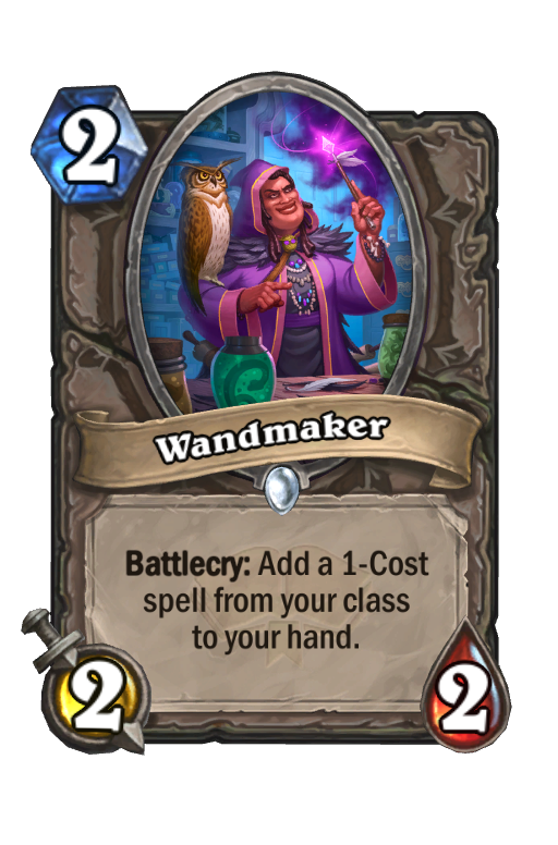 Wandmaker Hearthstone kártya