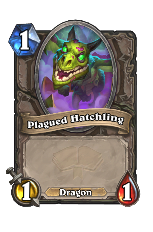 Plagued Hatchling Hearthstone kártya