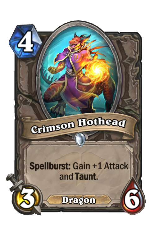 Crimson Hothead Hearthstone kártya