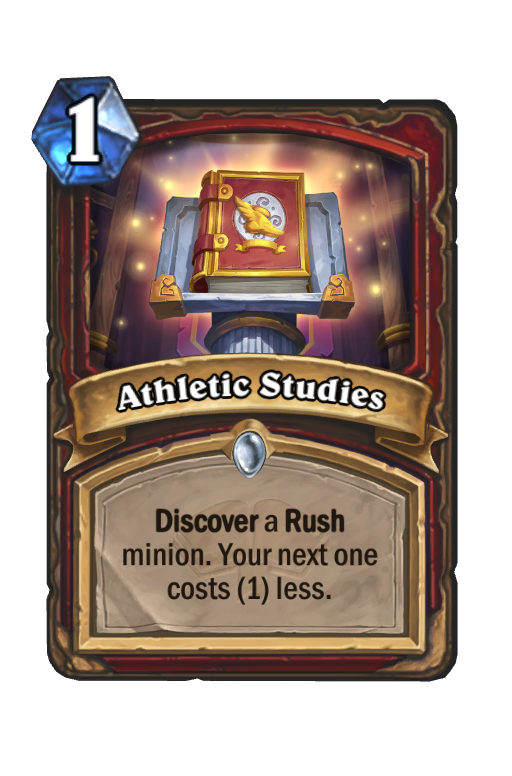 Athletic Studies Hearthstone kártya