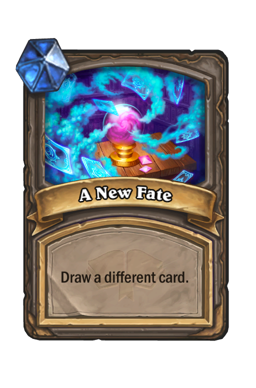 A New Fate Hearthstone kártya