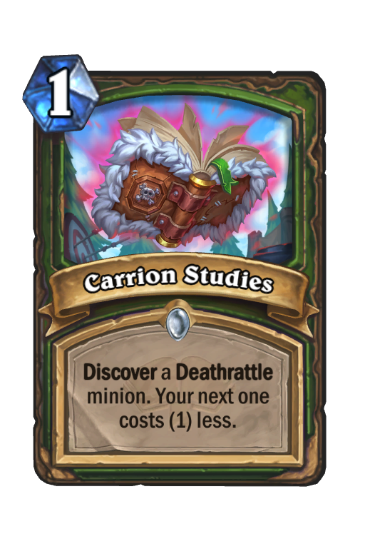 Carrion Studies Hearthstone kártya