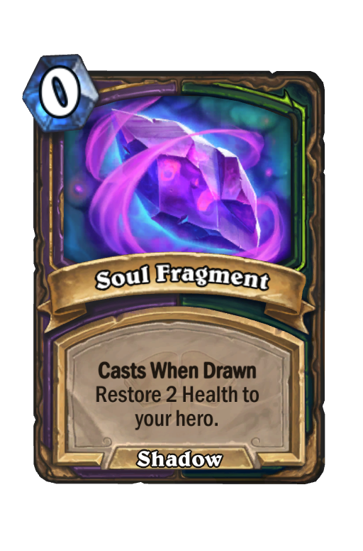 Soul Fragment Hearthstone kártya