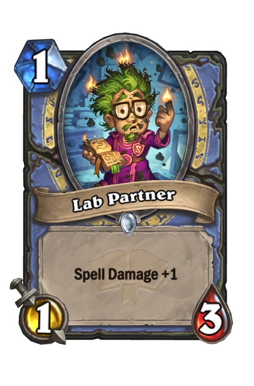 Lab Partner Hearthstone kártya