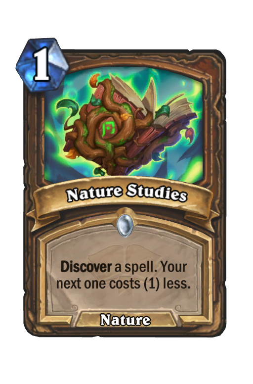 Nature Studies Hearthstone kártya