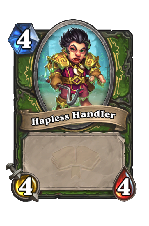 Hapless Handler Hearthstone kártya