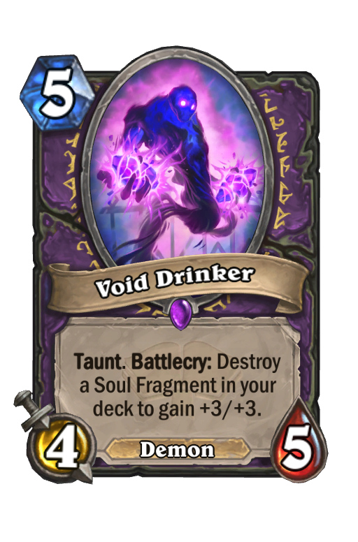 Void Drinker Hearthstone kártya