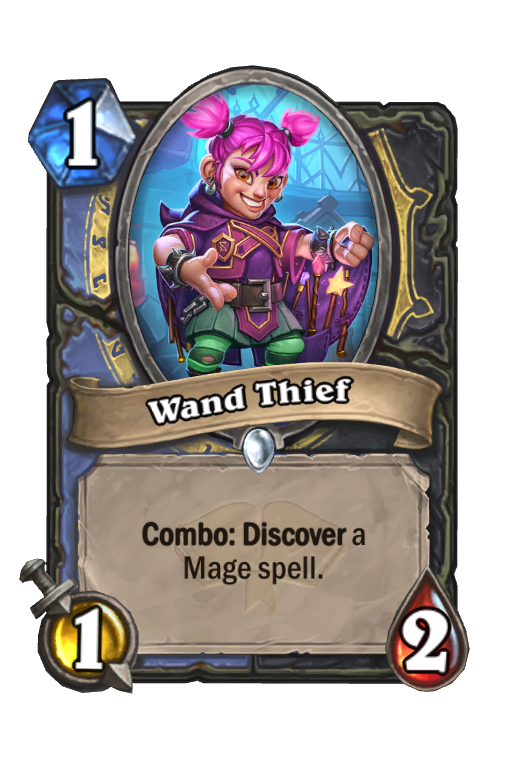 Wand Thief Hearthstone kártya