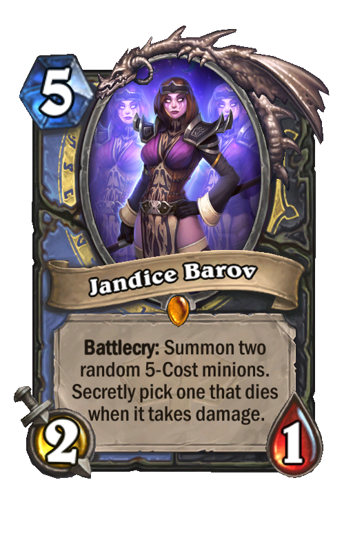 Jandice Barov Hearthstone kártya