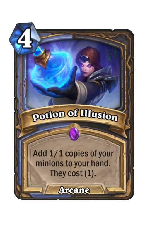 Potion of Illusion Hearthstone kártya