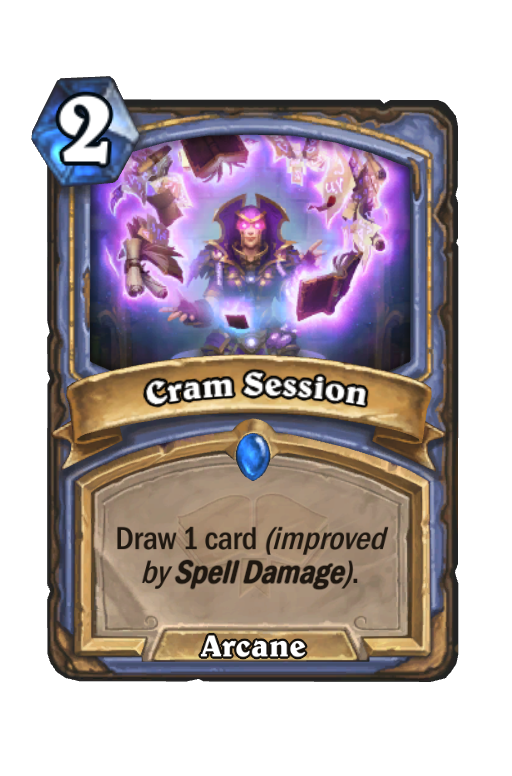 Cram Session Hearthstone kártya