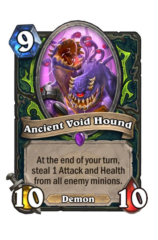 Ancient Void Hound Hearthstone kártya