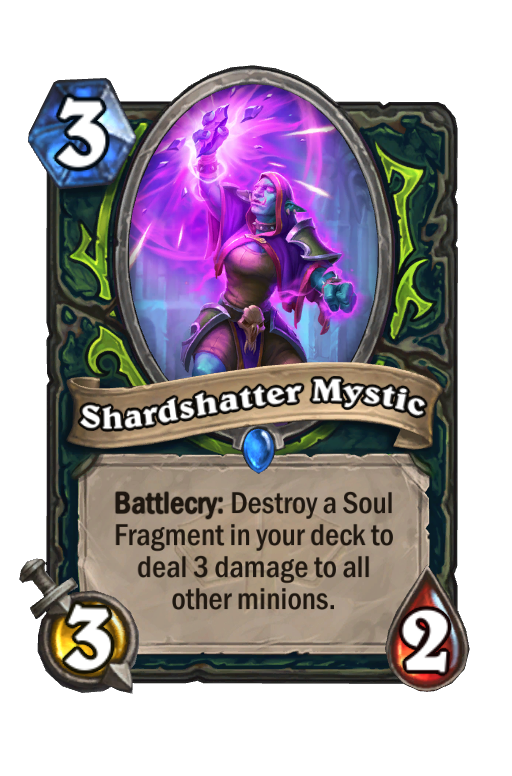 Shardshatter Mystic Hearthstone kártya