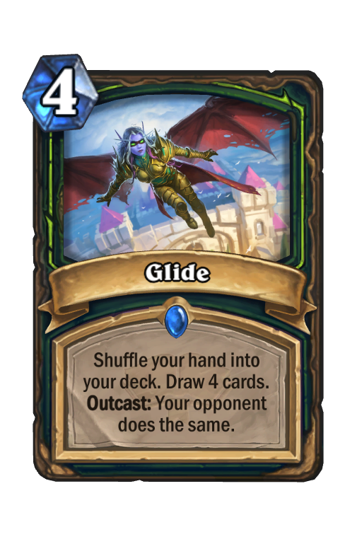 Glide Hearthstone kártya