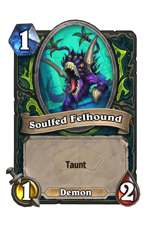 Soulfed Felhound Hearthstone kártya