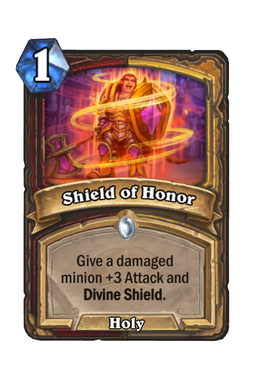 Shield of Honor Hearthstone kártya