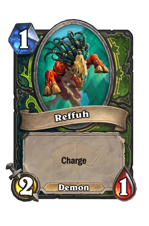 Reffuh Hearthstone kártya