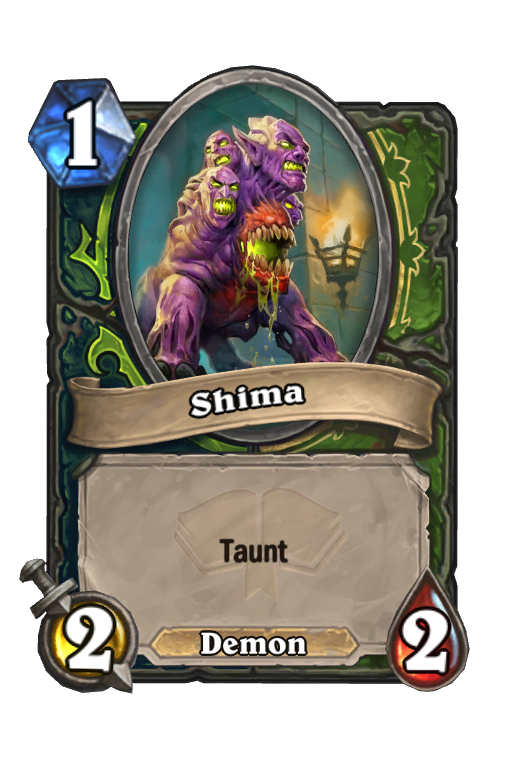 Shima Hearthstone kártya