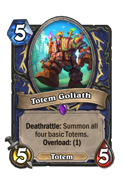 Totem Goliath Hearthstone kártya