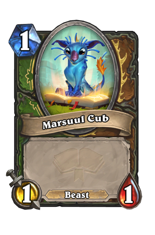 Marsuul Cub Hearthstone kártya
