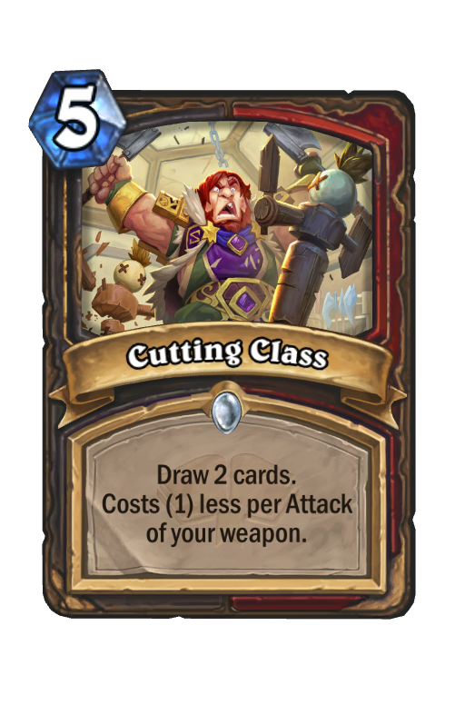 Cutting Class Hearthstone kártya