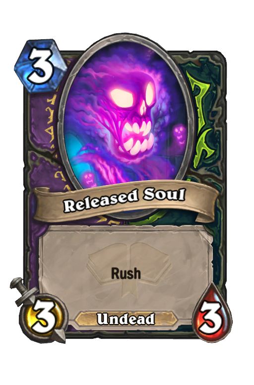 Released Soul Hearthstone kártya
