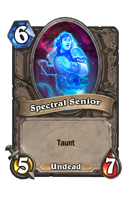 Spectral Senior Hearthstone kártya