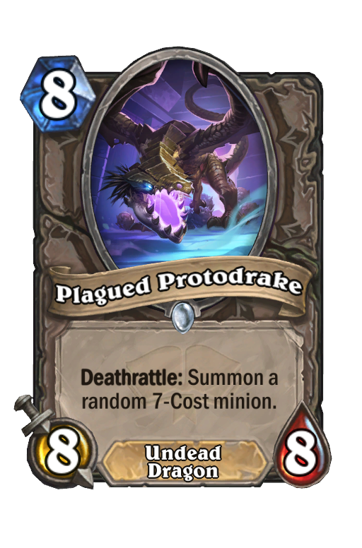 Plagued Protodrake Hearthstone kártya