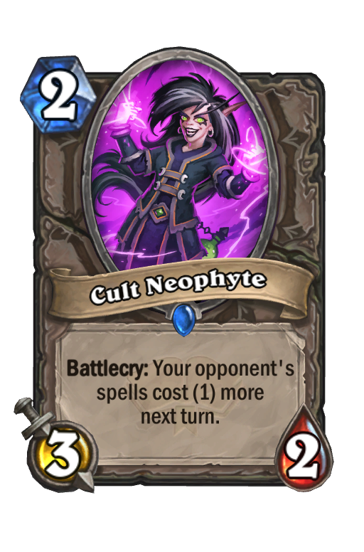 Cult Neophyte Hearthstone kártya