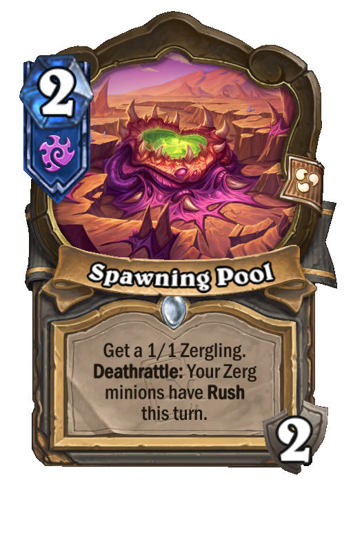 Spawning Pool Hearthstone kártya
