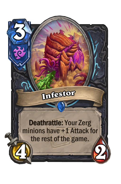 Infestor Hearthstone kártya