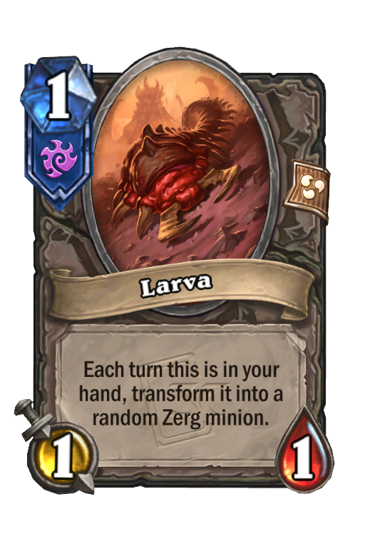 Larva Hearthstone kártya