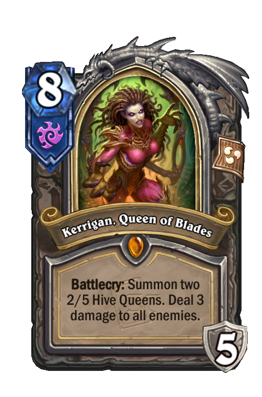 Kerrigan, Queen of Blades Hearthstone kártya