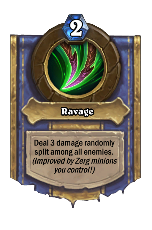 Ravage Hearthstone kártya