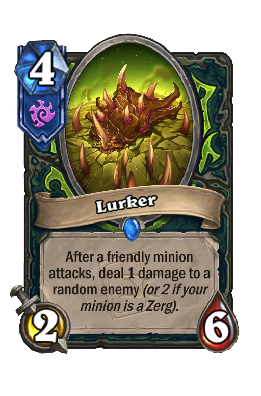 Lurker Hearthstone kártya