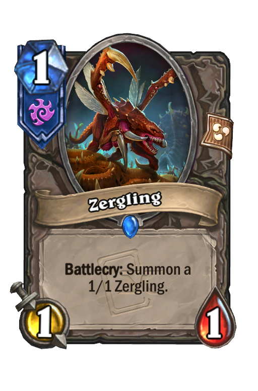 Zergling Hearthstone kártya