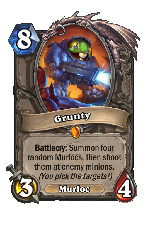 Grunty Hearthstone kártya