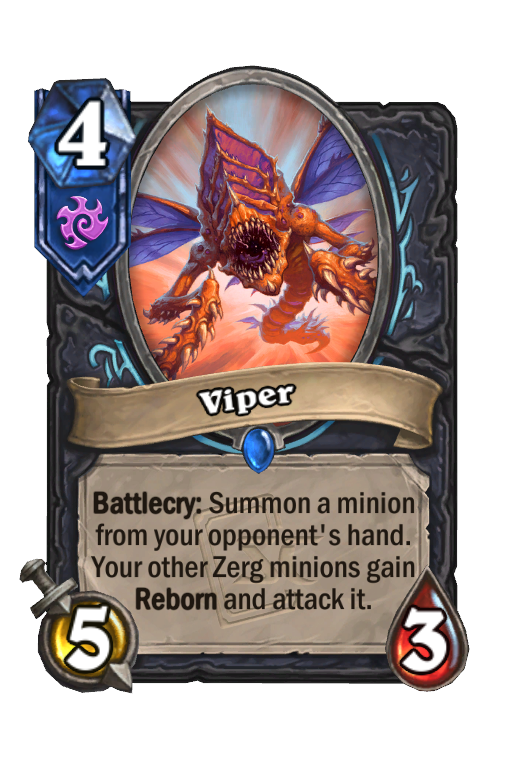 Viper Hearthstone kártya