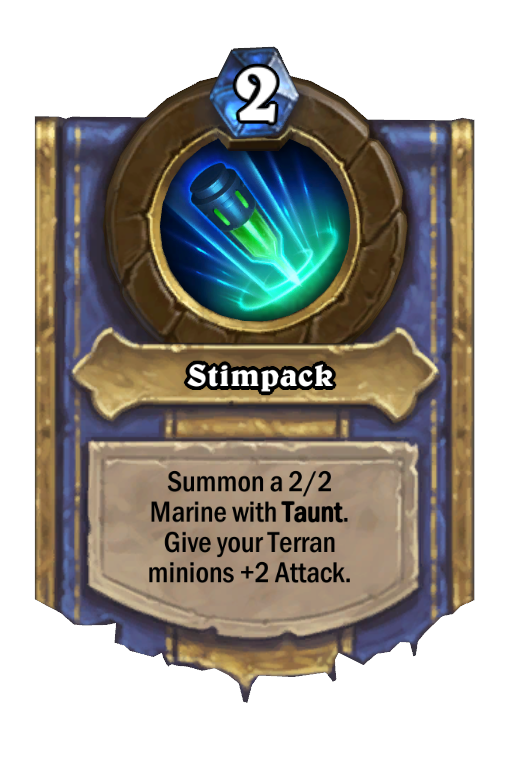 Stimpack Hearthstone kártya