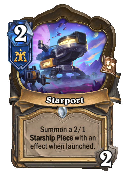 Starport Hearthstone kártya