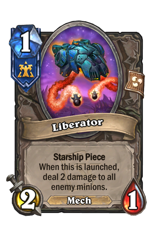 Liberator Hearthstone kártya