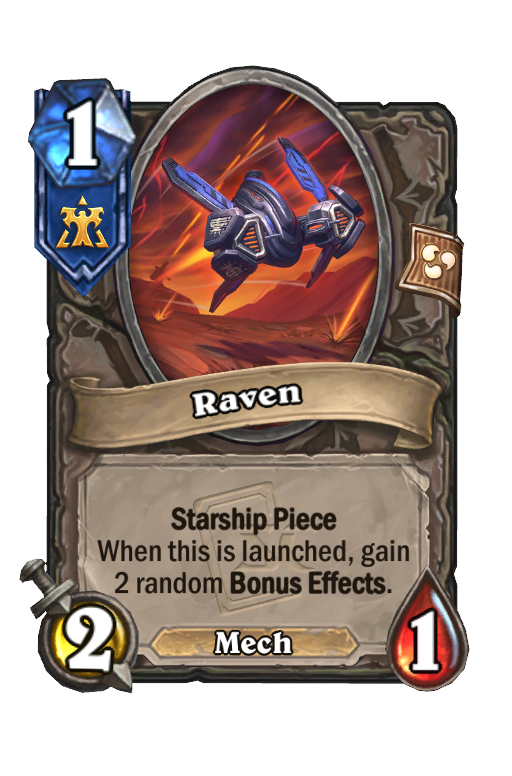 Raven Hearthstone kártya