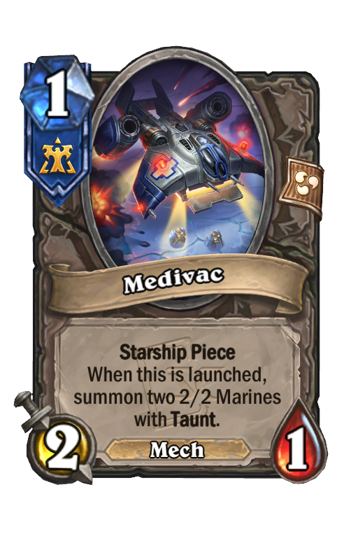 Medivac Hearthstone kártya