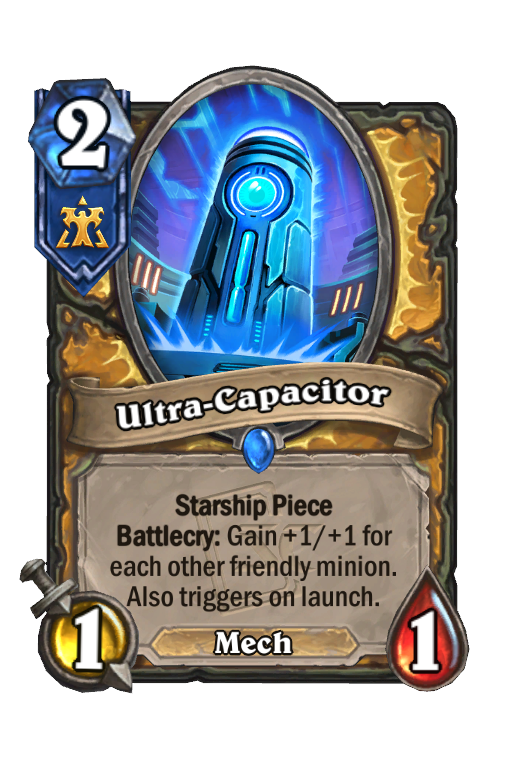 Ultra-Capacitor Hearthstone kártya
