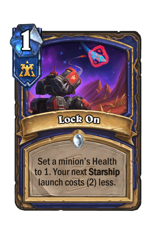Lock On Hearthstone kártya